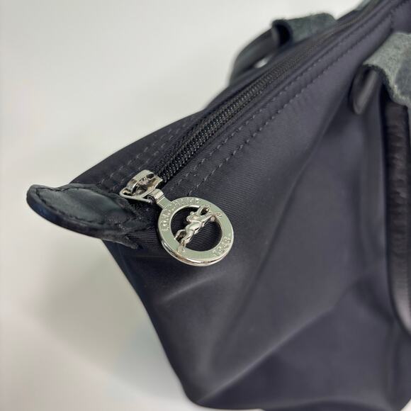 Longchamp Le Pilage Shoulder Large Tote Bag Black - Picture 5 of 12